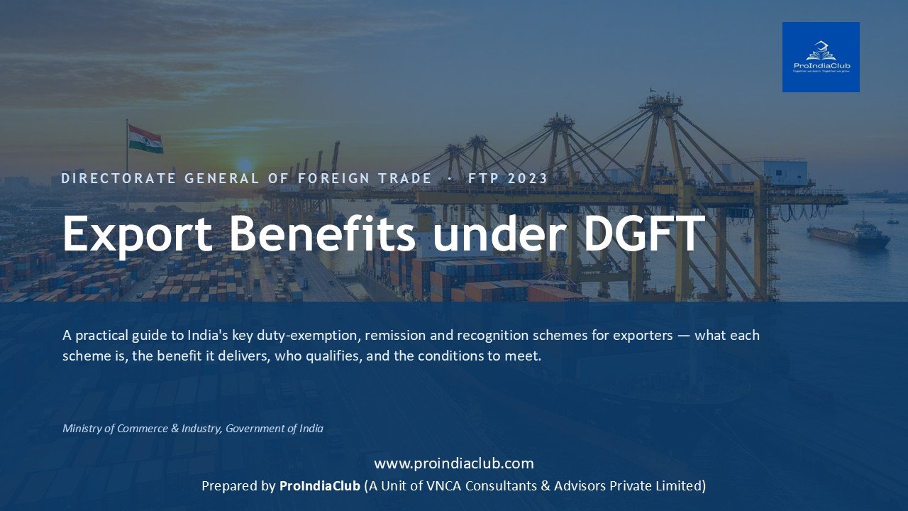 DGFT Export Benefits: Complete FTP 2023 Guide
